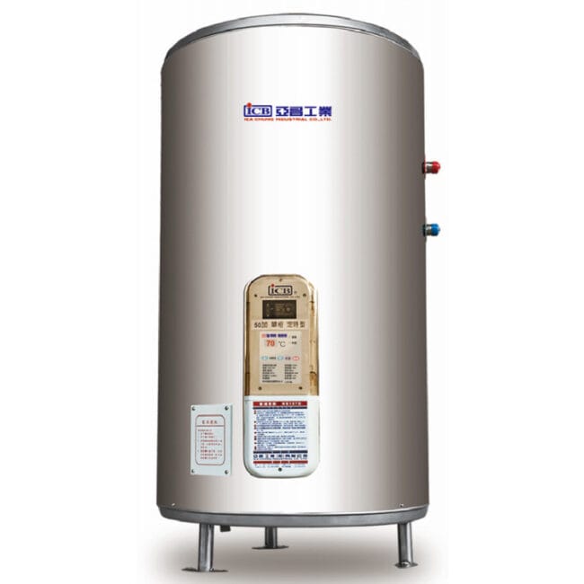 三重水電材料行推薦｜IH20-F4K 可調溫休眠型電能熱水器 【圓.立地式】｜宏城水電