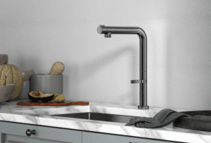 廚房龍頭｜廚房系列 立式龍頭 DF-7648GM 鈦灰｜宏城水電