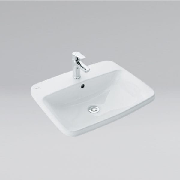 INAX伊奈 半嵌型面盆 AL-2398VFC-TW