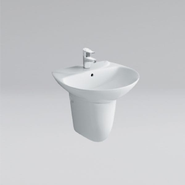 INAX伊奈 腳柱型面盆 AL-285VFC-TW+ L-288VC-TW