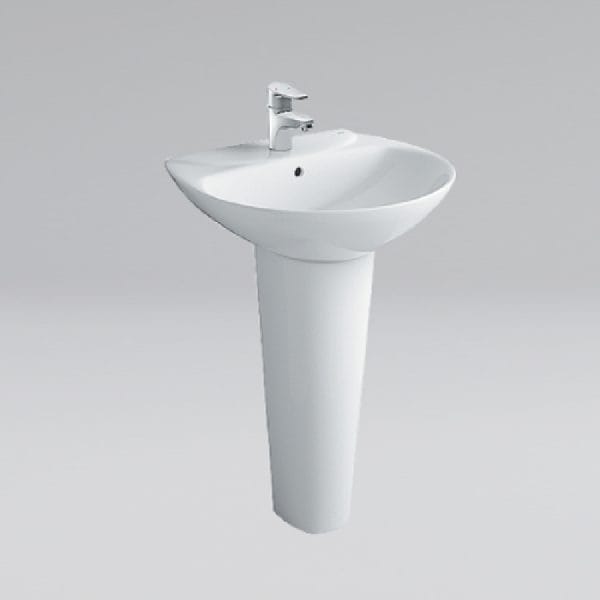 INAX伊奈 腳柱型面盆 AL-285VFC-TW+ L-288VD-TW