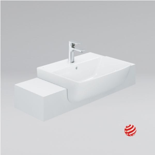 INAX 伊奈 半嵌型面盆 AL-345VFC-TW/BW1