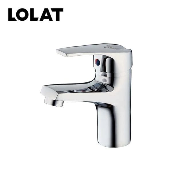 LOLAT 單槍臉盆水龍頭 鉻色 BNN2227