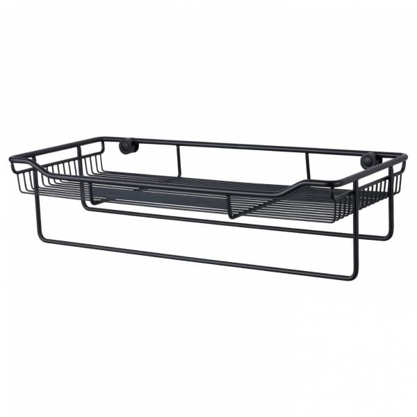 DAY&DAY 霧黑系列 毛巾置物架-雙桿 C2298LBK