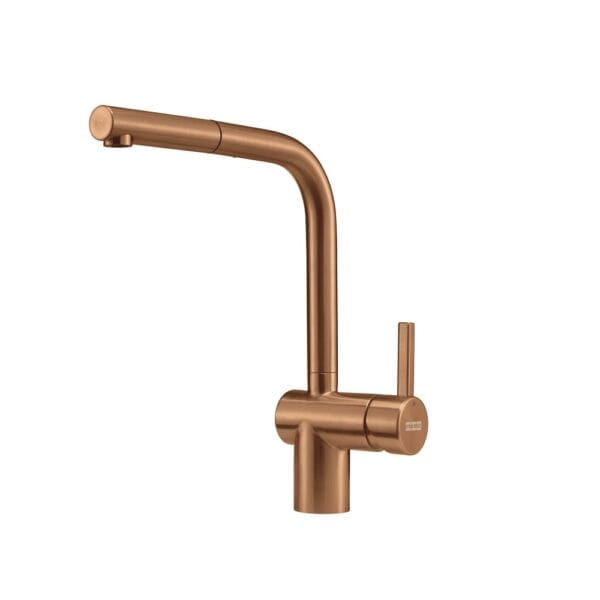 瑞士 FRANKE 不鏽鋼伸縮龍頭_玫瑰金 CT131SP