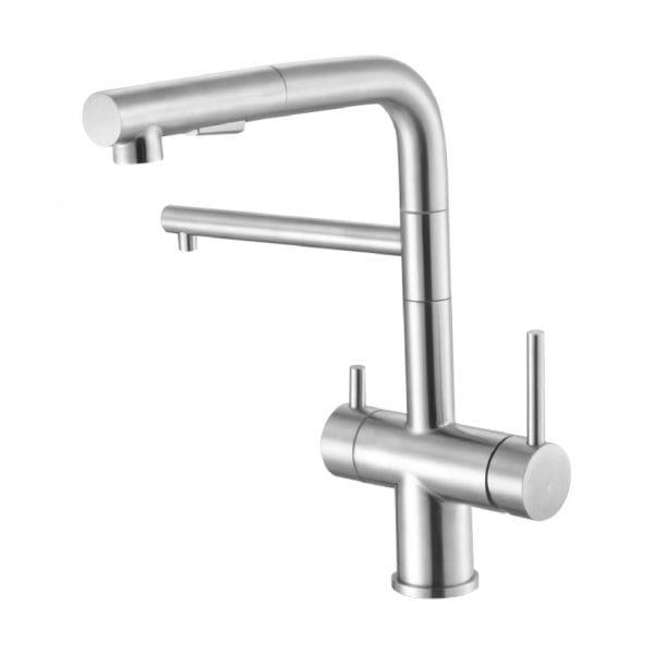 DAY&DAY 龍頭系列 304不鏽鋼RO伸縮花灑廚房龍頭 ED-KS4022LT