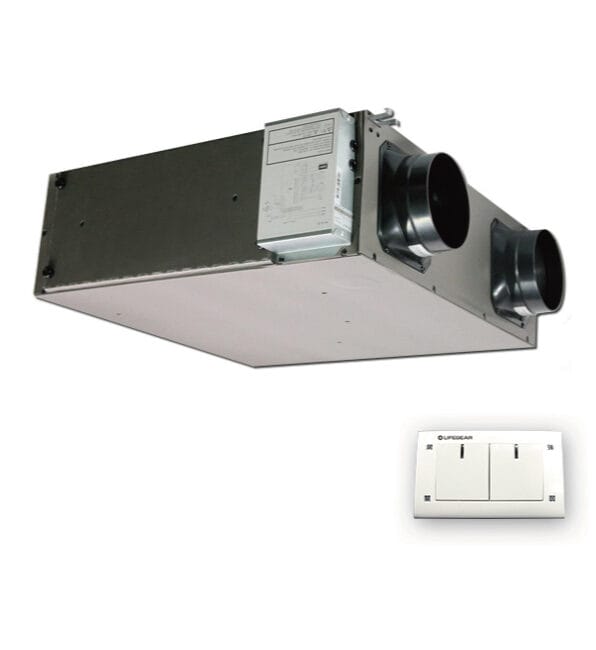 三重水電材料行推薦｜樂奇 隱藏式全熱交換機 HRV-150CS2 / 250CS2｜宏城水電