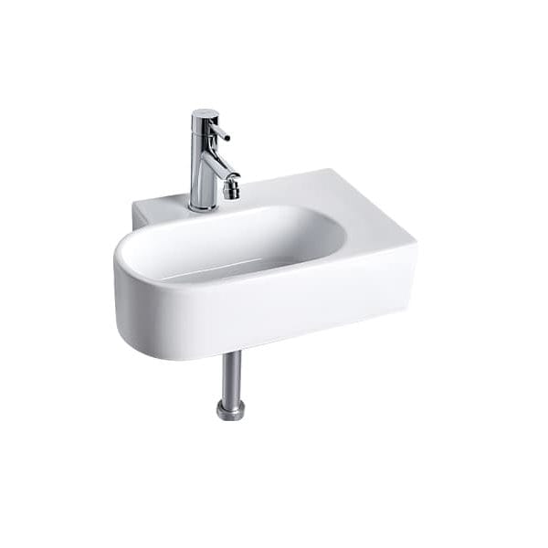 衛浴五金｜OVO 京典衛浴 壁掛單孔臉盆 L3401S｜宏城水電