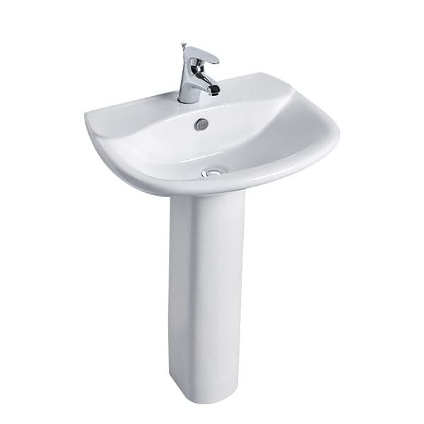 衛浴五金｜OVO 京典衛浴 壁掛單孔臉盆 L3506S｜宏城水電