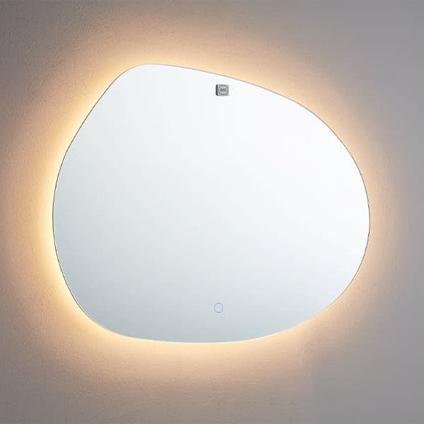 衛浴五金｜OVO 京典衛浴 附燈防霧化妝鏡 M1023｜宏城水電