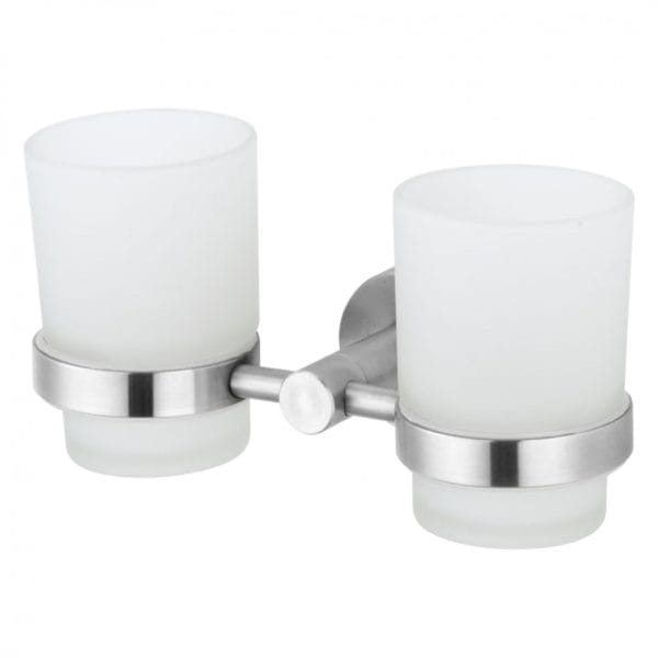 DAY&DAY 衛浴系列 絲光 牙刷雙杯架 ST1002