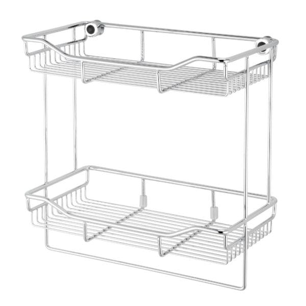 DAY&DAY 衛浴系列 雙層毛巾及多功能架-單桿 ST2298SD-02