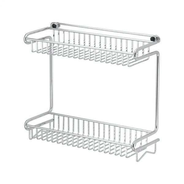 DAY&DAY 衛浴系列 雙層置物架（扁型線條） ST3268-2