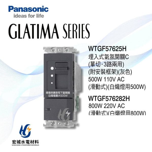 三重水電材料行推薦｜國際牌_WTGF57625H｜宏城水電