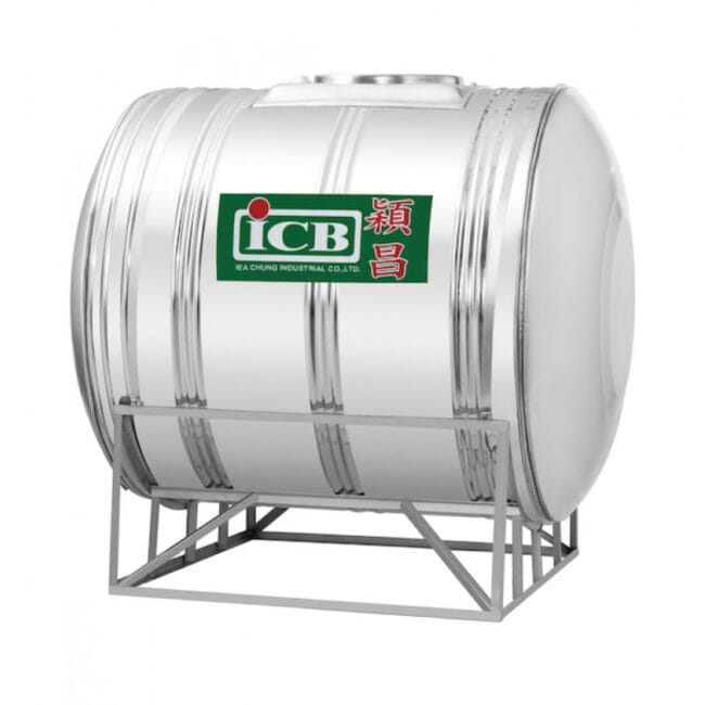 三重水電材料行推薦｜穎昌綠標不鏽鋼臥式水塔｜宏城水電