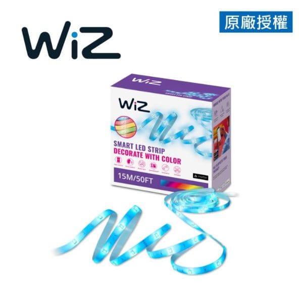 PHILIPS 飛利浦 WiZ LED 15M 全彩燈帶_PW024